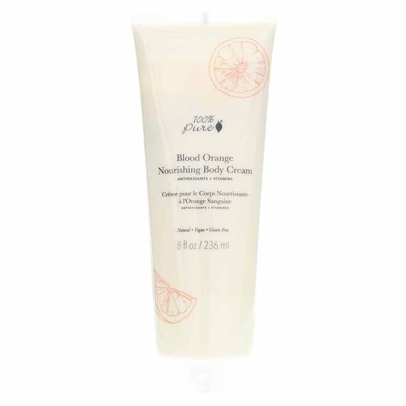NEW 100% Pure BLOOD ORANGE Nourishing Body Cream 8 fl oz / 236 ml