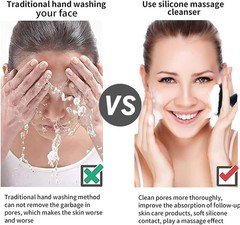 FLAWLESS Cleanser Facial Cleansing Brush – Pink