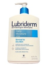 Original Formula No Ceramide Lubriderm Daily Moisture Lotion Normal to Dry Skin