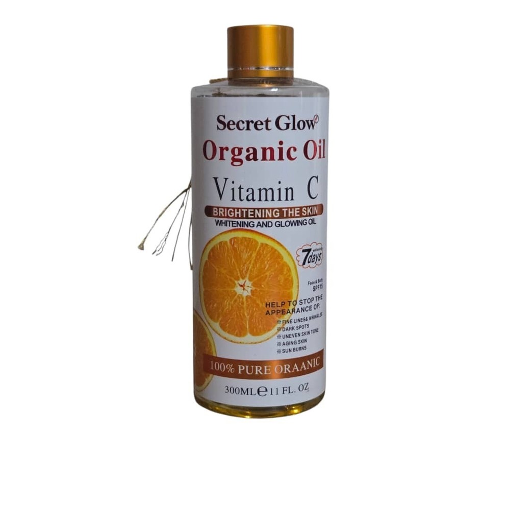 Secret Glow Organic Vitamin C Brightening Glowing Oil Spf 15