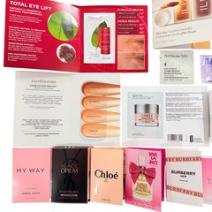 ULTA BEAUTY 26pc Sample Bag Gift Set Skincare Makeup Perfume Fragrance