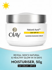 Olay Day Cream Natural Aura Glowing Radiance Cream SPF 15, 50g k613