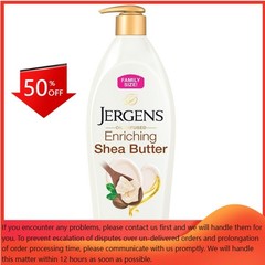Jergens Enriching Shea Butter Hand and Body Lotion for Dry Skin – 28.2 fl oz