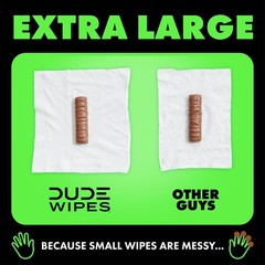 Herbal Relief Flushable Wipes ExtraLarge Adult Wet Wipes 3 Pack 144 Count …