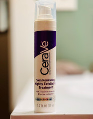CeraVe Skin Renewing Nightly Exfoliating Treatment 1.7 Oz one pack