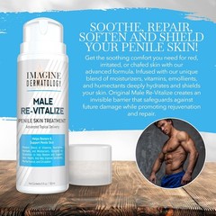 Male Re-Vitalize Penile Cream Moisturizer for Sensitive Skin 5 fl oz