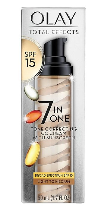 Olay Total Effects 7-in-1 Tone Correcting CC Cream SPF 15 1.7 oz Exp 07/2026