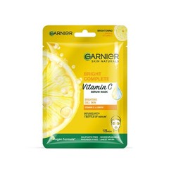 Garnier Bright Complete Hydrating Face Sheet Mask Anti Dark Spots 28g