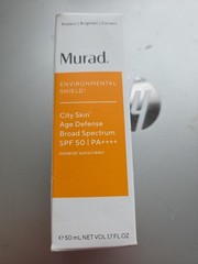 Murad City Skin Age Defense SPF 50 Mineral Sunscreen – 1.7oz
