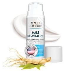 Male Re-Vitalize Penile Cream Moisturizer for Sensitive Skin 5 fl oz