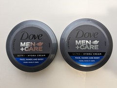 Dove Men+Care Ultra-Hydra Cream for Face, Hands & Body 2.53 fl oz – Pack of 2