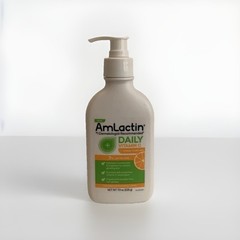 AmLactin Daily Vitamin C Lotion – 7.9 oz Body Lotion with 7% Lactic Acid – Skin-