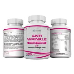 Anti-Aging Skin Support Capsules with Collagen, Hyaluronic Acid, A and E Vitamin