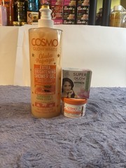 Cosmo White Gluta Papaya Xtra Brightening Body Wash, Facecream, Superglow Set.