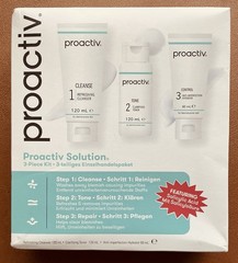 Proactiv Solution 3-Pc Skin Care Set Salicylic/Glycolic Cleanser Toner Hydrator
