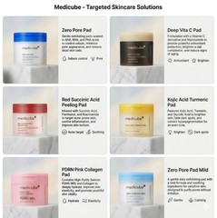Medicube zero pore pads for face