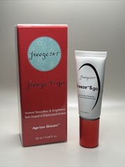 12 Packs, Freeze 24-7 Freeze and Go Instant Brightener and Smoother, 0.68 fl. oz