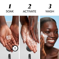 Olay Cleansing Melts Vitamin C Face Cleanser Wash Water Activated Tones 12Ct
