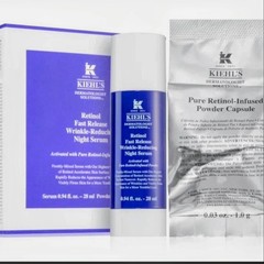 Kiehl’s Dermatologist Solutions Retinol Night Serum 0.94 fl oz + Powder Capsule