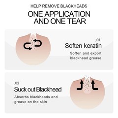 Blackhead Remover Peel Off Mask Bamboo Charcoal Deep Cleansing Nose Mask 60g