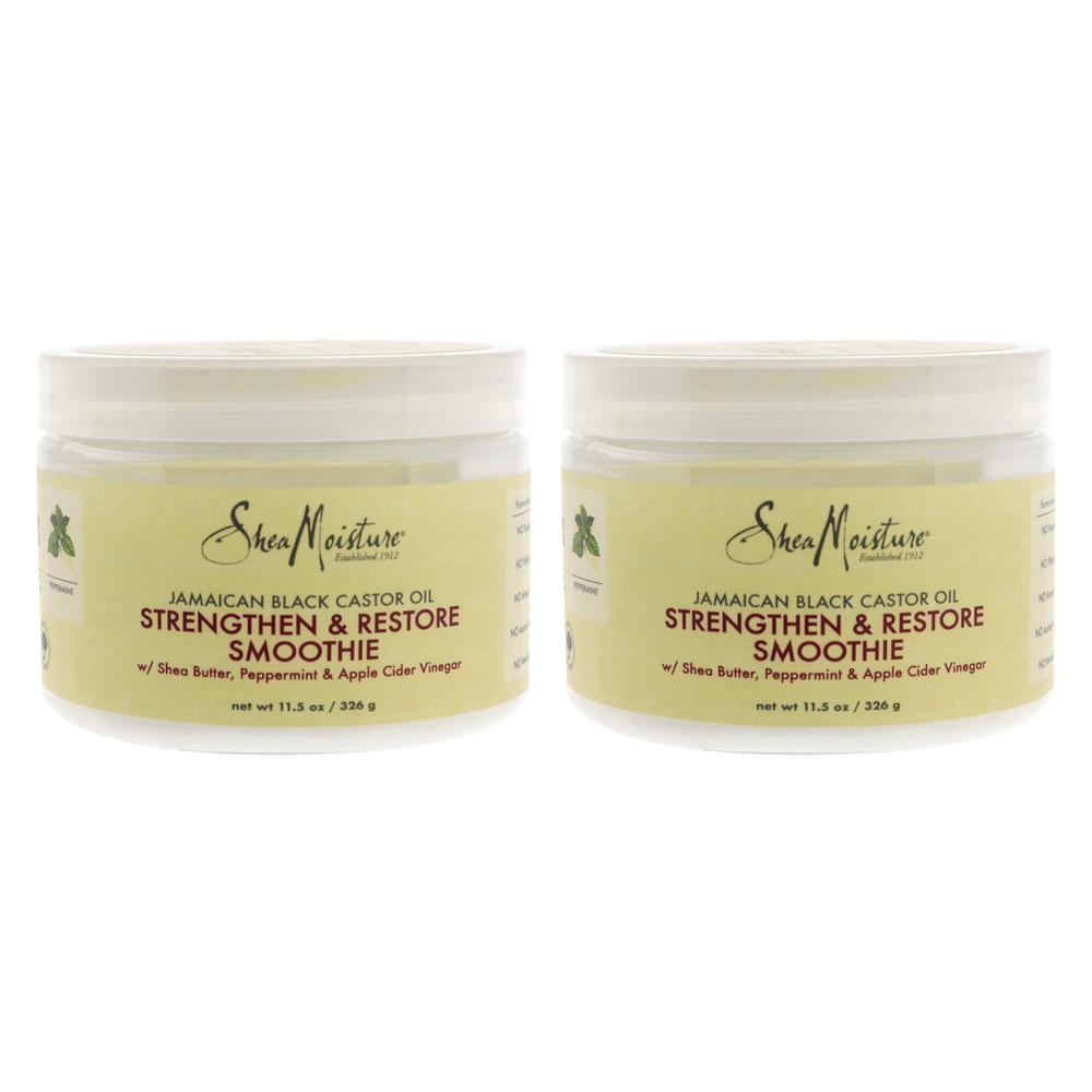 Jamaican Black Castor Oil Strengthen & Smootie Cream -2 Pc for Unisex -12 oz