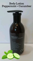 Osana Naturals Peppermint + Cucumber Body Lotion Moisturizer 15 fl oz