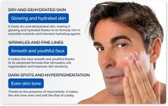Serlino Lab Face Cream – Moisturizer with Retinol and Hyaluronic Acid, Refreshin