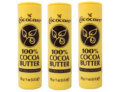 Cococare 100% Cocoa Butter Stick 1 Oz., 3 Pack