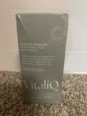 Vitaliq HA Hydrator Hyaluronic Acid Body Serum 13 fl oz NEW! SEALED! FREE SHIP!