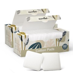 Ourmed Life Large Cotton Pads For Makeup Removal Soft Lint-Free Face Pads