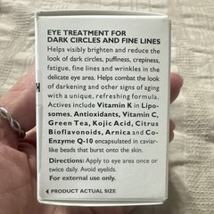 Peter Thomas Roth Power K Eye Rescue Eye Treatment Dark Circles Fine Lines 0.5