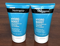 2x NEUTROGENA HUDRO BOOST HYDRATING GEL CLEANSER 2.0oz / 59ml ea NEW