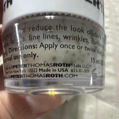 Peter Thomas Roth Power K Eye Rescue Eye Treatment Dark Circles Fine Lines 0.5
