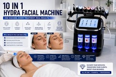 10 in 1 PROFESSIONAL Hydra Hydro Water Dermabrasion Facial Beauty Machine New