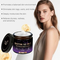 Biotin 10-in-1 Skin Restoration Cream, 2026 Professional Skin Treatment Cream ~