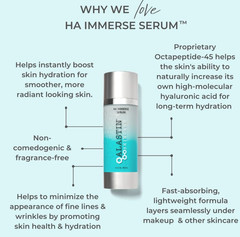 Alastin Skincare HA Immerse Serum ( 1.0 fl.oz / 29.6 ml )NEW IN BOX