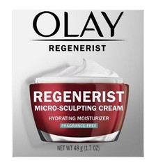 (3 PACK) Olay Regenerist Micro-Sculptng Cream 1.7oz Jar Fragrance-Free