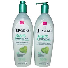 Jergens Pure Hydration Lotion 13 fl oz Plant Based Moisturizers New Sealed 2x