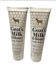Barwa Cosmetics Goat’s Milk & Honey Hydrating Body Lotion 92% Natural 250ml X2