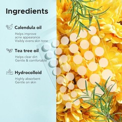 Professional Hydrocolloid Acne Patches – 4 Sizes, 140 Count, Safe for All Skin