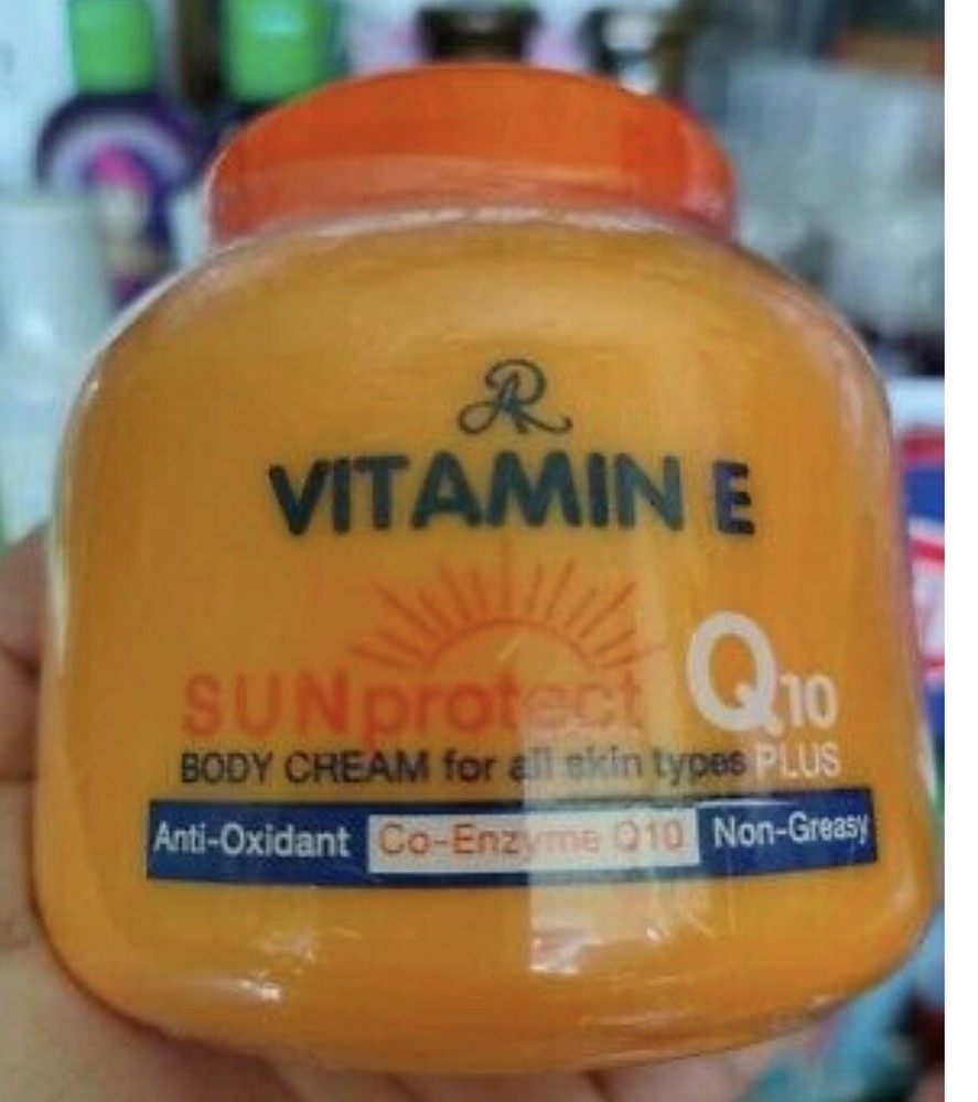 AR Vitamin E Sun Protect Q10 Plus Body Cream 200g