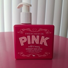 Victoria’s Secret DRENCHED IN PINK WILD & BREEZY Supersoft Body Lotion 16.9 oz
