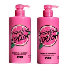 Victoria’s Secret PINK Grapefruit Hydrating Body Lotion ~ 14 fl.oz. ( Lot of 2 )