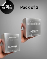 2x La Prairie Platinum Rare Haute-Rejuvenation Cream 30ml New Sealed