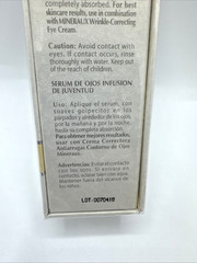 Mineraux Obey Your Body Youth Infusion Eye Serum NIB Made In Spain Paraben Free