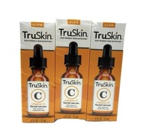 TruSkin Vitamin C Serum for Face, Anti Aging Facial Serum 0.4 fl oz- 3 pack!!