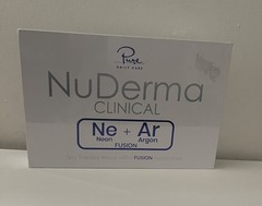 Pure Daily Care NuDerma Clinical Ne+Ar Skin Therapy Wand for Wrinkles 110V NEW