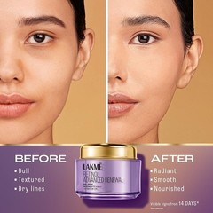 Lakme Retinol Advanced Renewal Day Creme SPF15 Pro-Retinol Peptide 50g