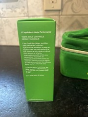 Set of Tata Harper Hyaluronic gel moisturizer, hydrating floral mask w bag