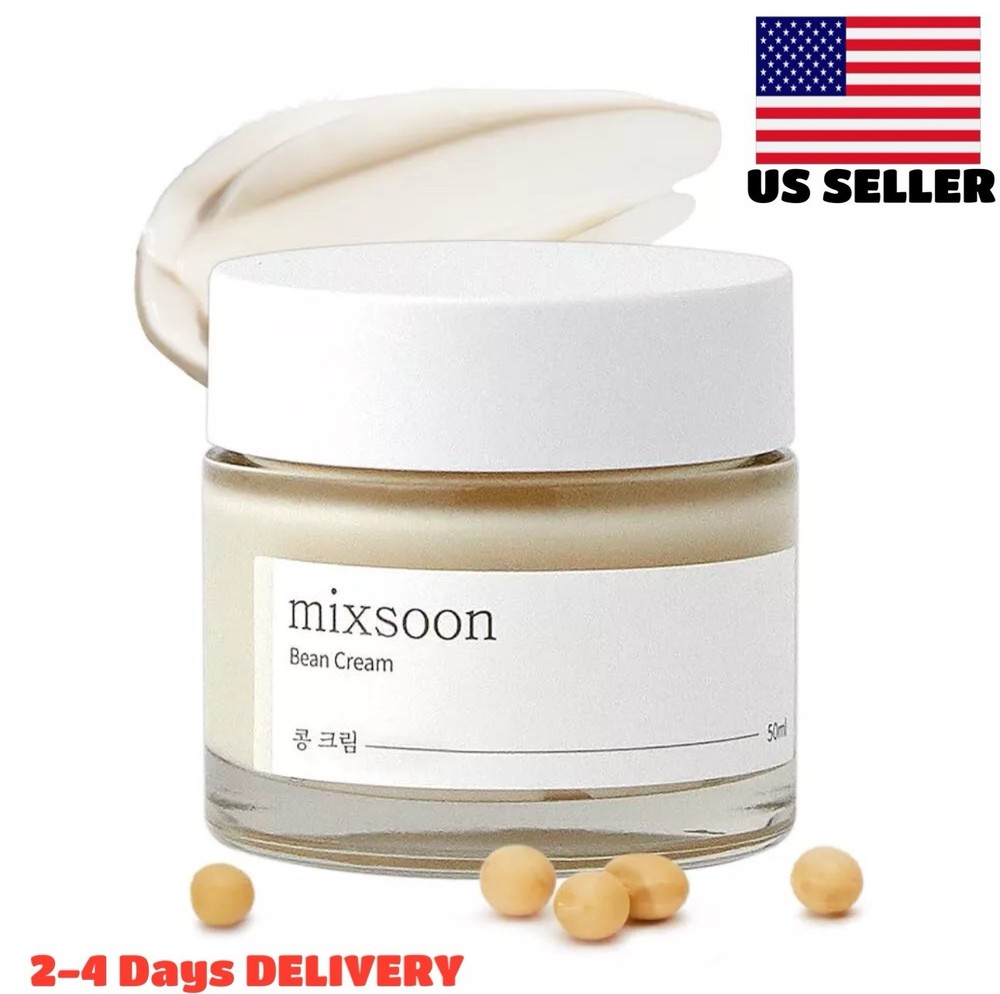 Mixsoon Bean Cream 50ml/ 1.69fl oz, EXP:2027 [US SELLER] FAST DELIVERY